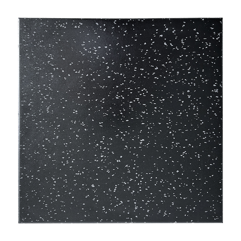 Colorful Rubber Granule Composite Floor-Gray