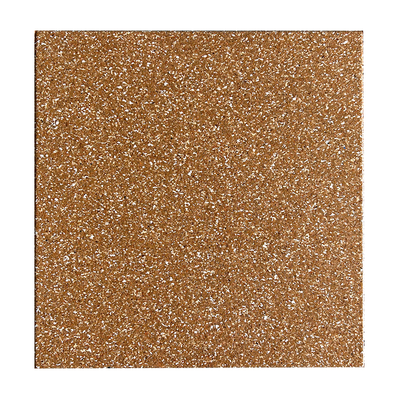 Colorful Rubber Granule Composite Floor-Varnish Yellow