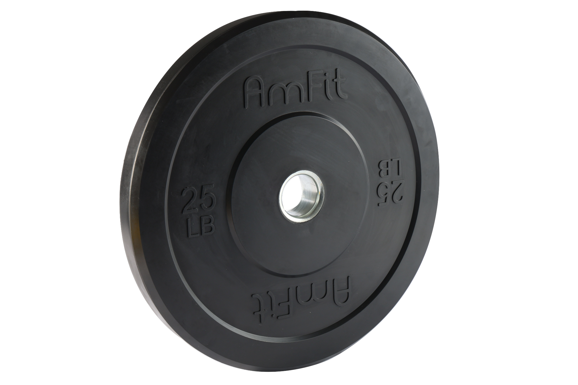 Rubber Bumper Plate (Black Training)